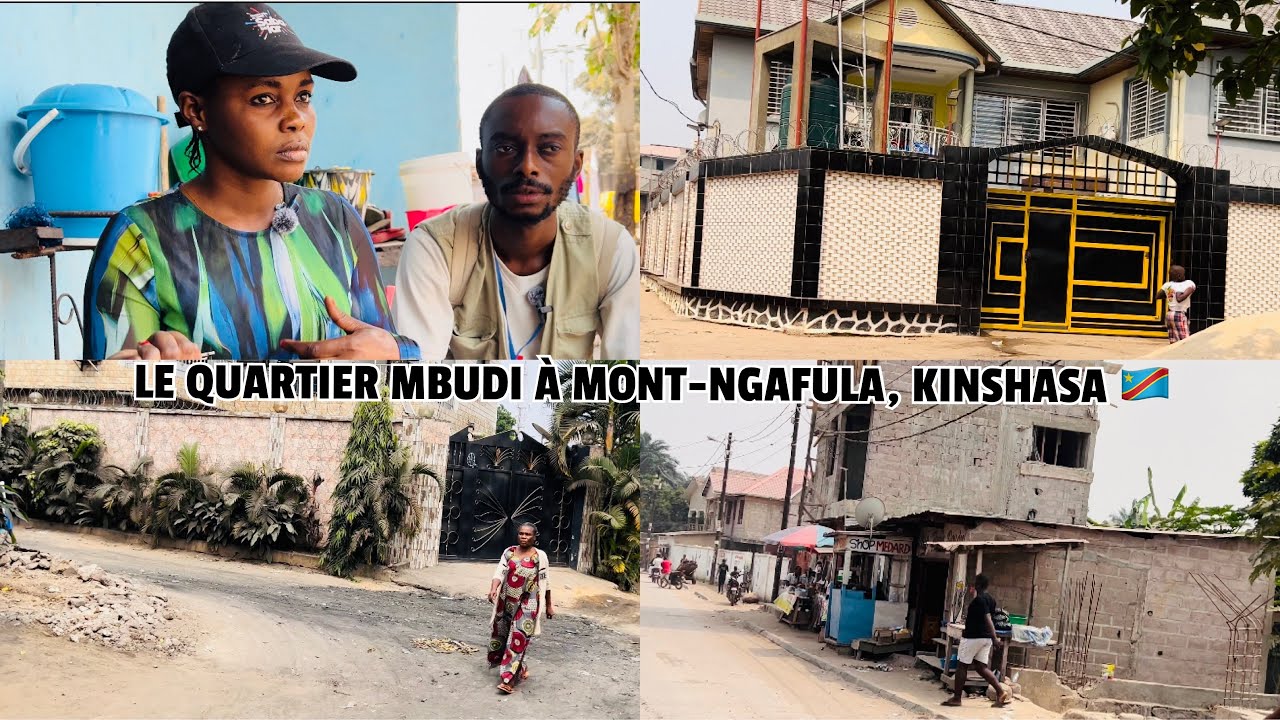 VOICI LE QUARTIER MBUDI DANS LA COMMUNE DE MONT-NGAFULA, KINSHASA 🇨🇩
