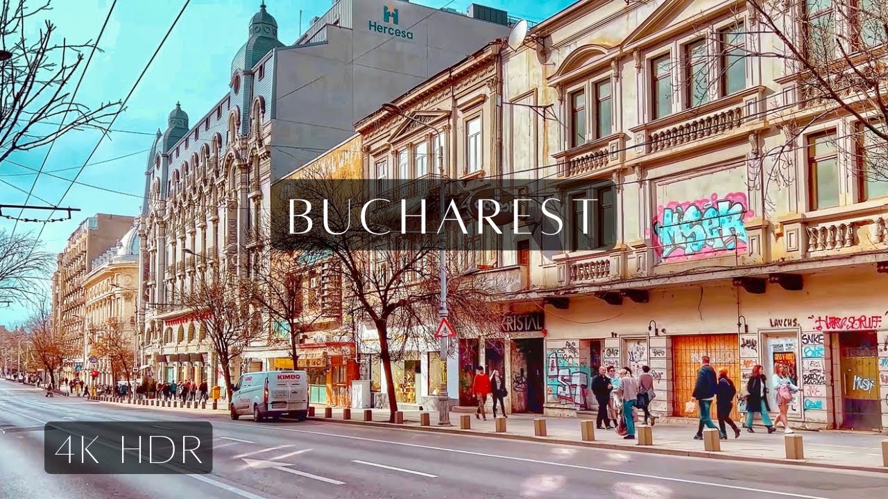 Queen Elizabeth BLVD. | Iconic Street Bucharest | Walking Tour