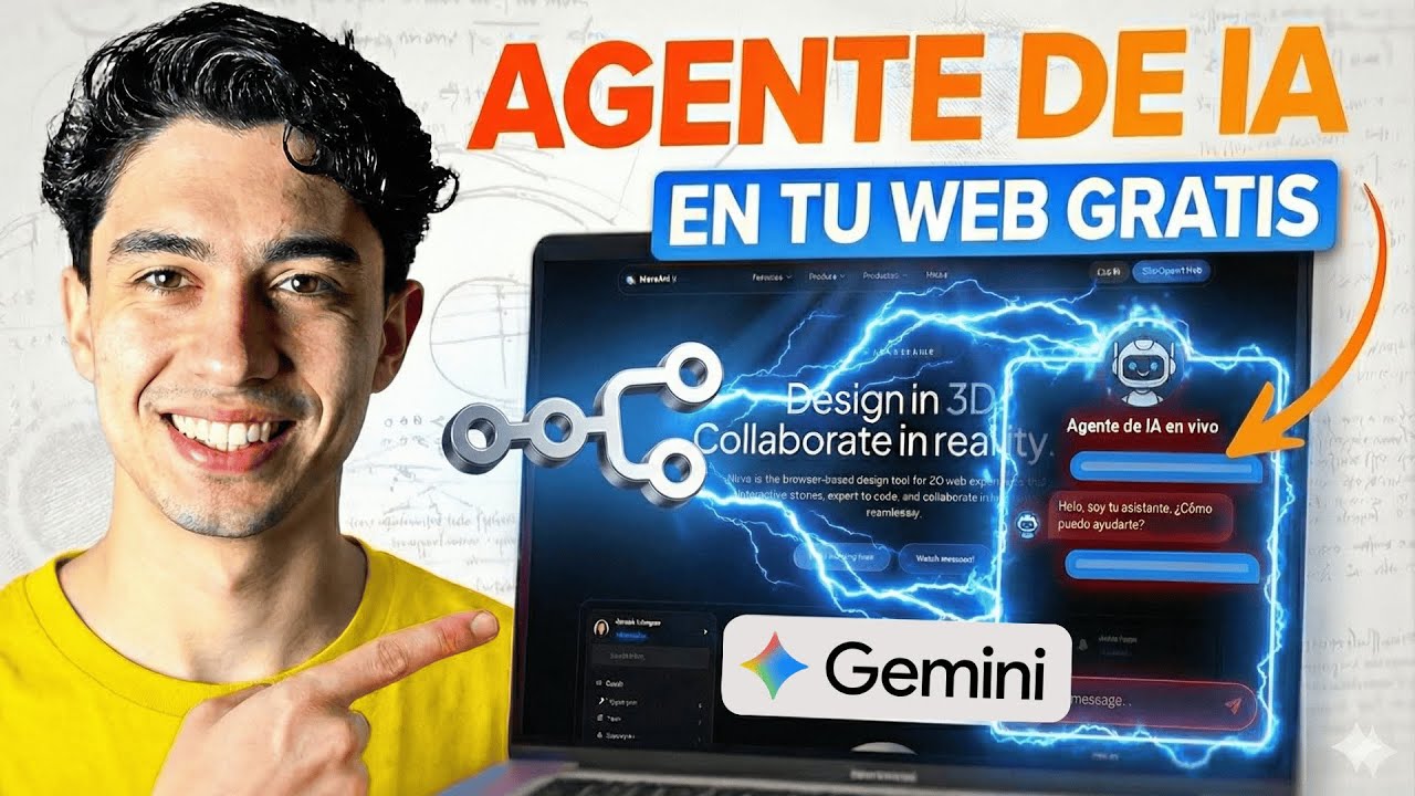 AGENTE de IA n8n a tu Web en MINUTOS (Método Facil)