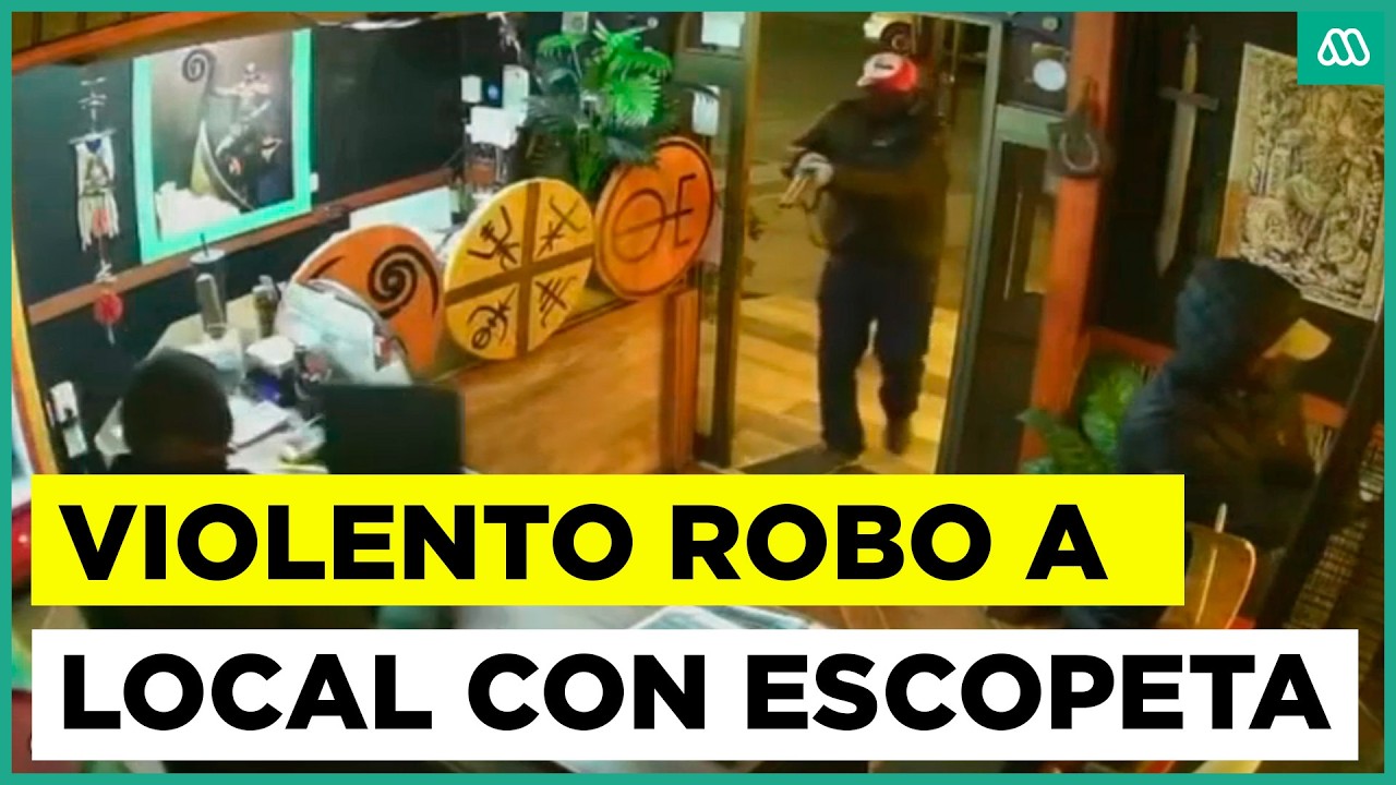 Registran violento robo en local de comida rápida en Coronel: lo asaltaron con escopeta y pistola