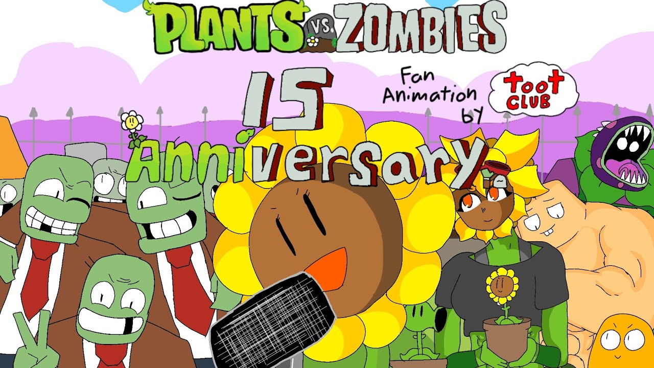 Песня подсолнечника из Plants vs. zombies (реанимированная в Flipaclip)
