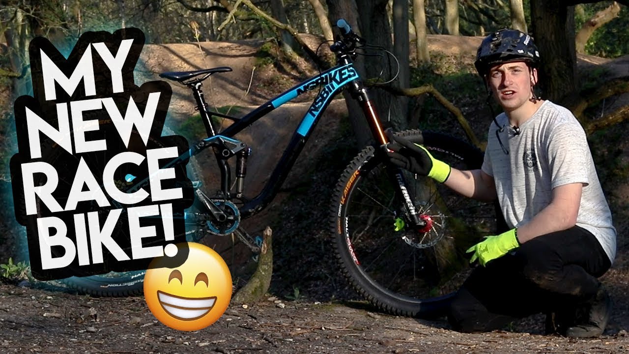MTB DOWNHILL RACE BIKE CHECK - MY NEW ENDURO BIKE!