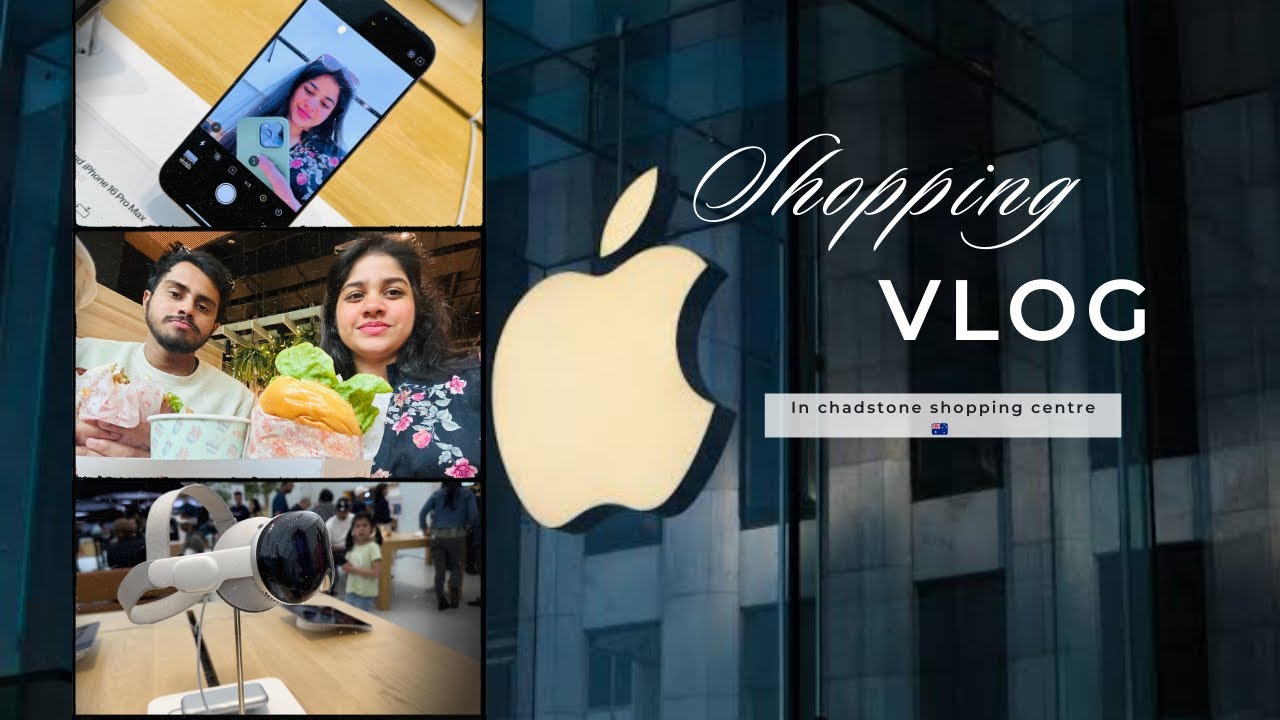 නිවාඩු දවසේ අපිත් එක්ක shopping යමුද?🇦🇺| Apple Store එකේ රවුමක් යමු🥳|H&M Shopping🛍️| මෙහෙමත් කෑමක්🍔