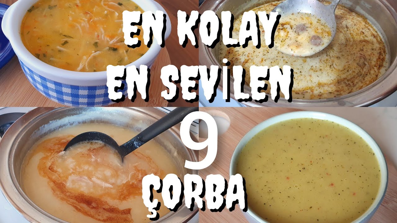 SIMPLE AND MOST POPULAR SOUPS😍 Your guests will love it👌 Soup recipes
