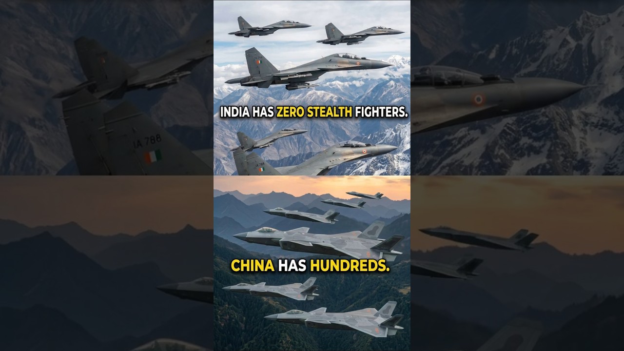 China's J-20 Stealth Fighters Spotted Near Ladakh #china #india