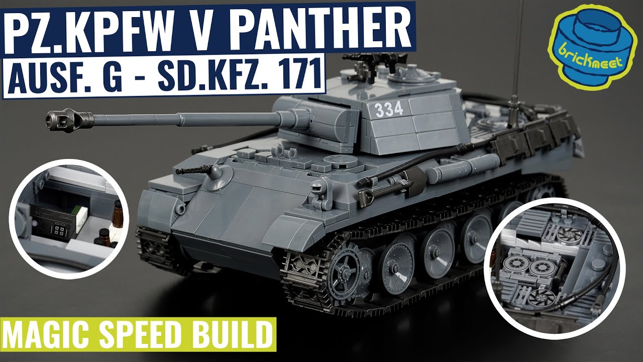 New Panther with Built Engine & More Interior - QuanGuan 100246 (Speed Build Review)