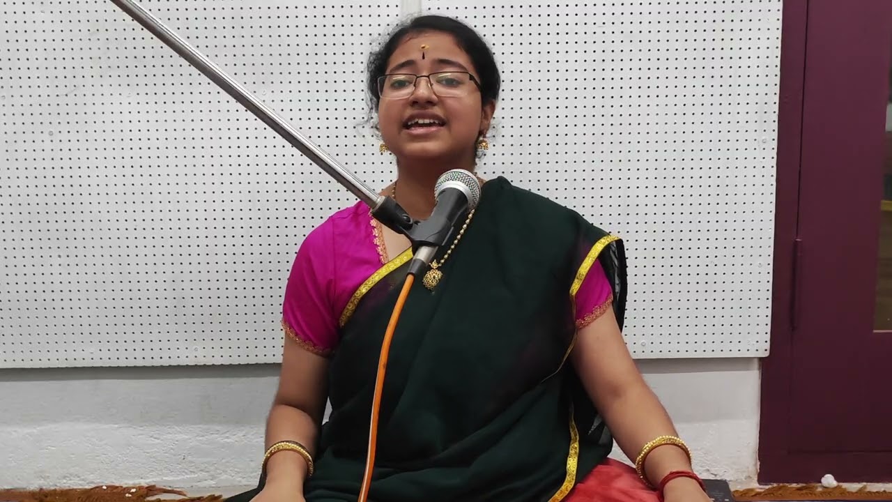 DHANYATHA VENKATESAN - CARNATIC VOCALS JUNIORS CATEGORY - FINALE ROUND - KalaSourabha 2K25-26