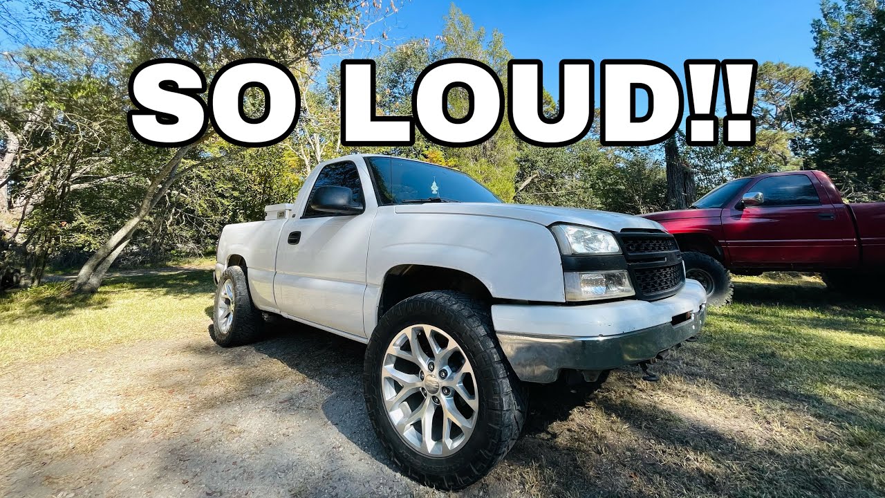 CAT DELETE ON SILVERADO | STRAIGHT PIPED | 4.8 | SOUNDS AMAZING!!