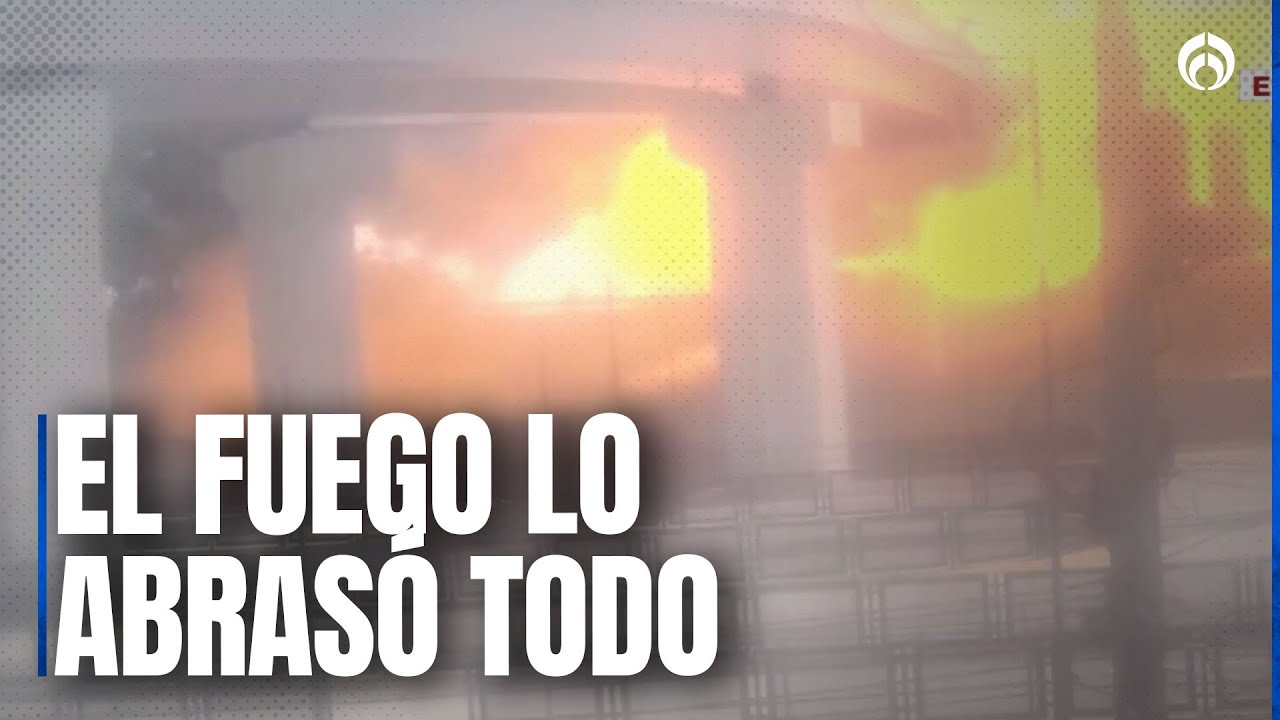 (VIDEO) Así se vio el momento en que vuelca la pipa y luego explota en Iztapalapa