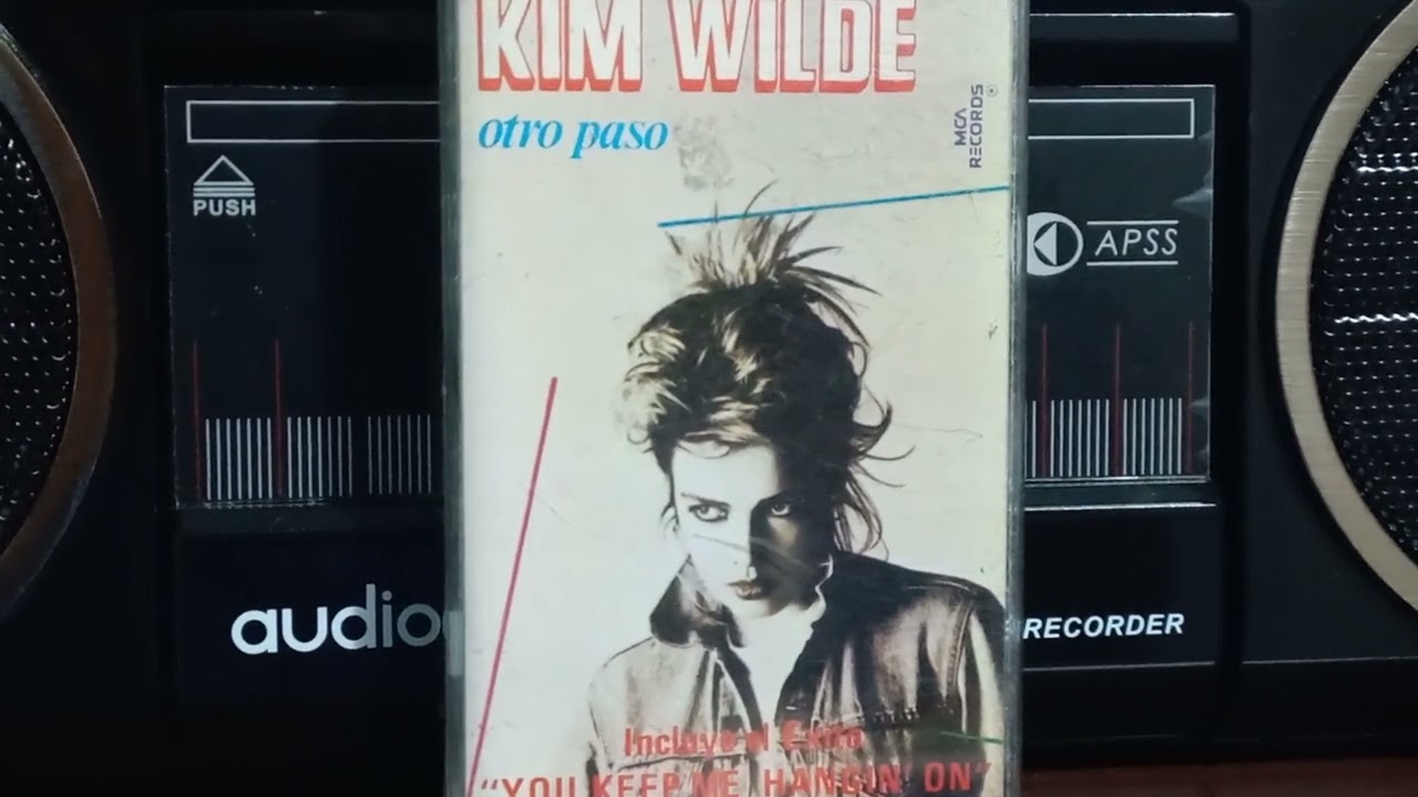 CASSETTE ORIGINAL DE ÉPOCA. KIM WILDE - YOU KEEP ME HANGIN' ON 1986.