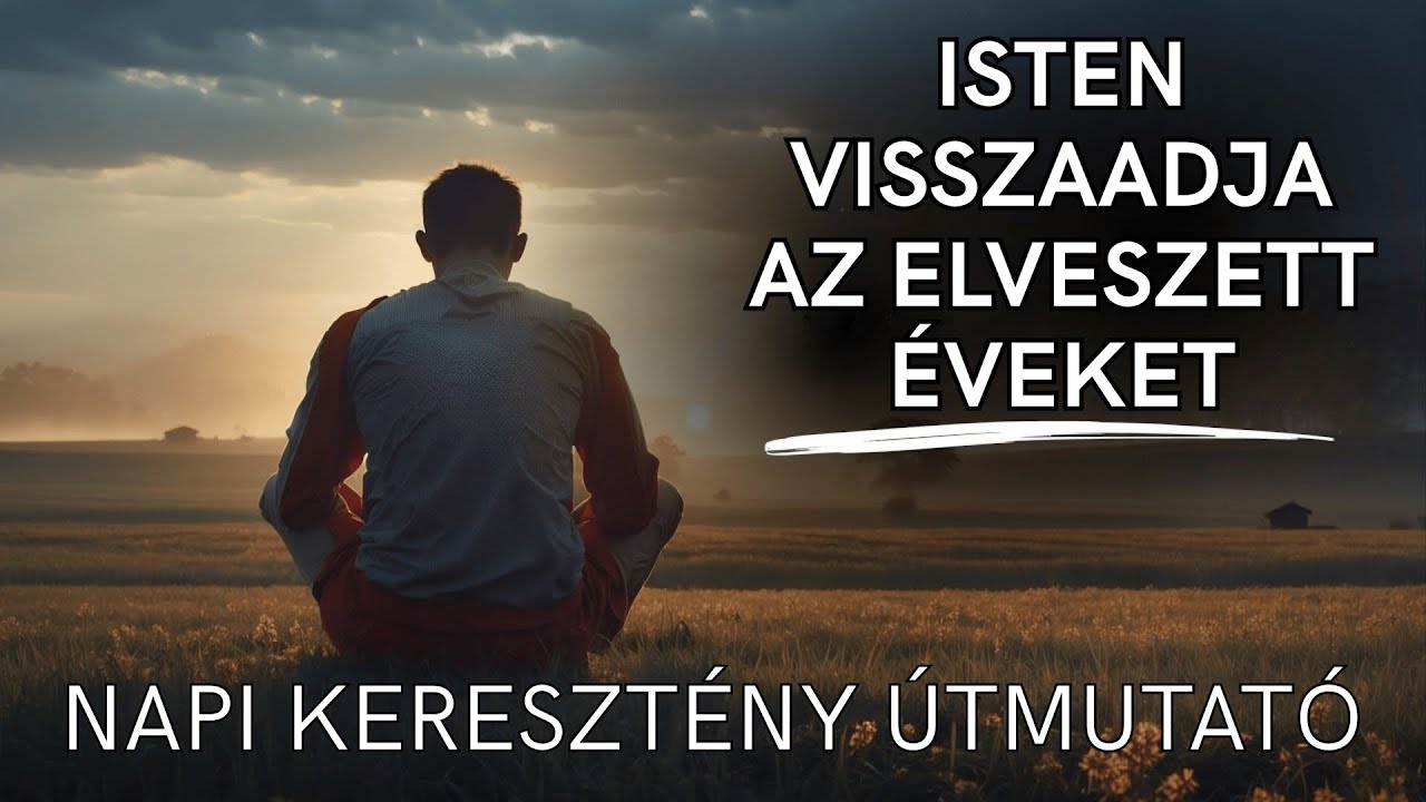 Isten visszaadja neked az elvesztegetett &eacute;veidet | Kereszt&eacute;ny motiv&aacute;ci&oacute;
