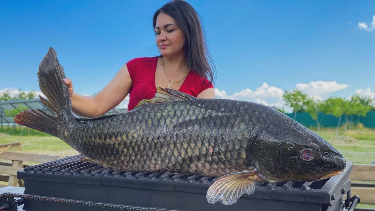 ¡3 Platillos con un Enorme CARPA de 10KG! El Secreto para Cocinar Pescado Increíblemente Delicioso