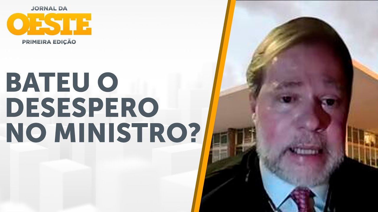 Medo da Magnitsky? Toffoli chora em sess&atilde;o do STF diante de colegas