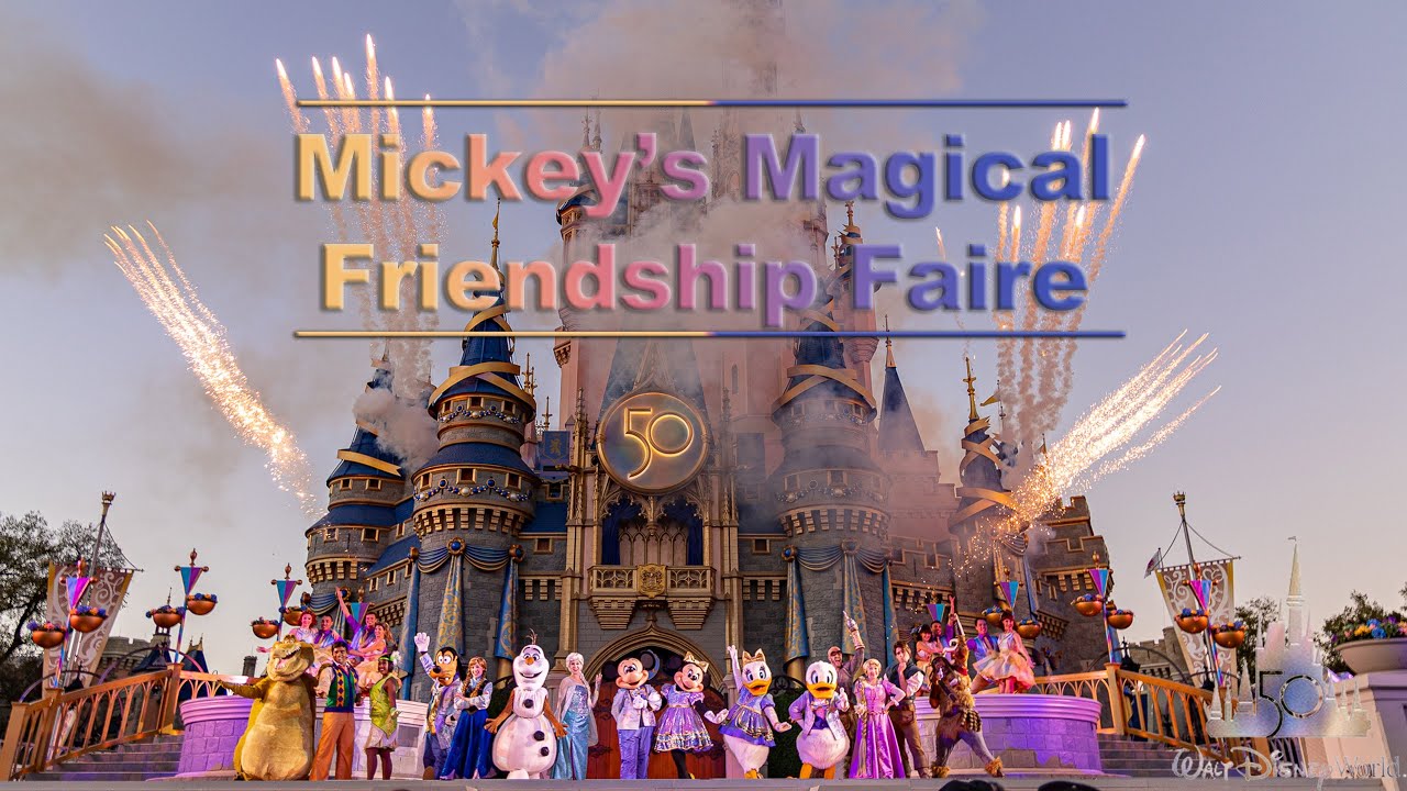 8K Mickey's Magical Friendship Faire in Magic Kingdom VR180 3D