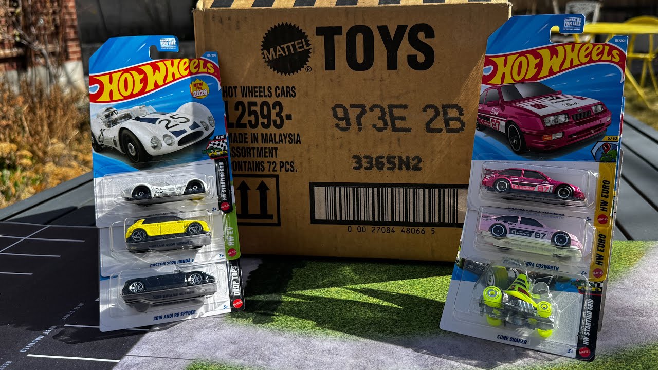 Lamley Unboxing & Showcase: Hot Wheels 2026 E Case