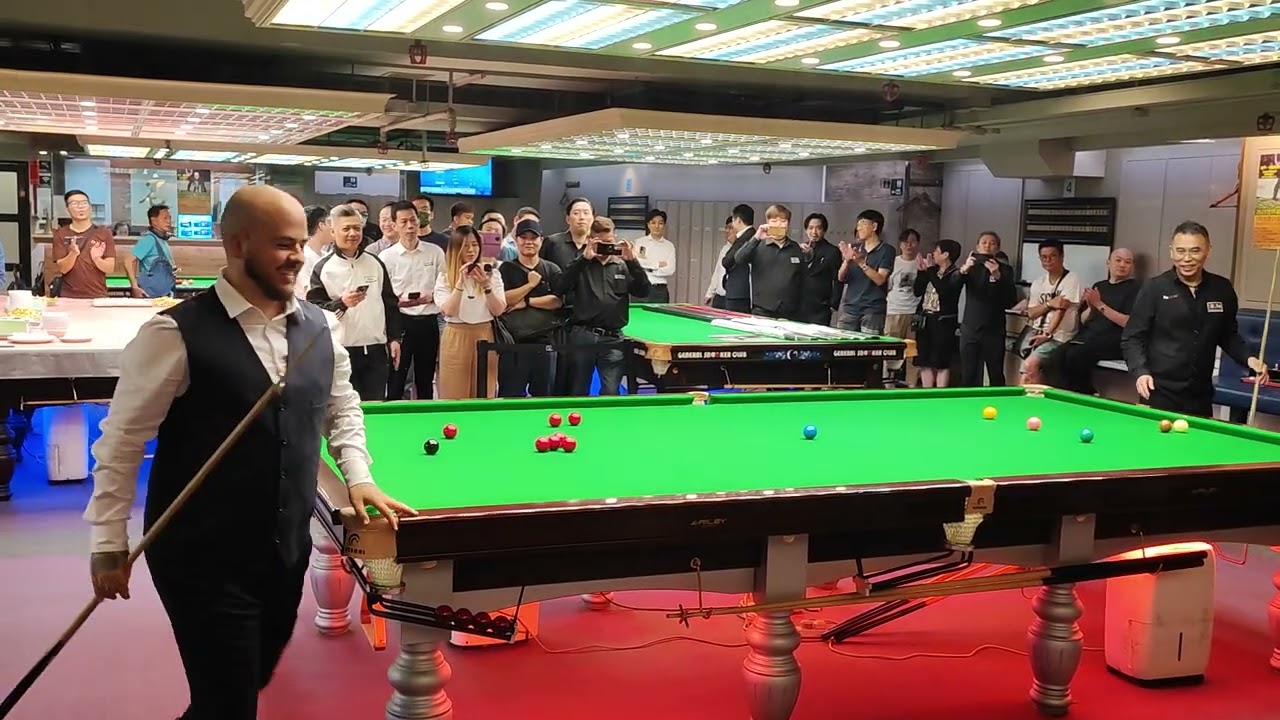 比素爾 vs 梁國銘 Luca Brecel vs Leung Kwok Ming in Hong Kong - 2023 world champion