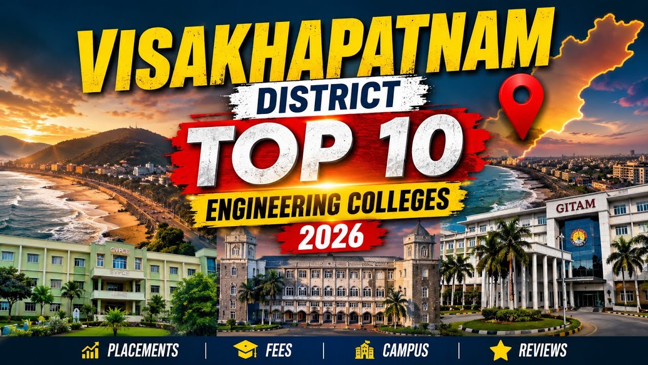 Top 10 Engineering Colleges in Vizag  2026 🔥 Reality Ranking | Placements, Fees & Reviews
