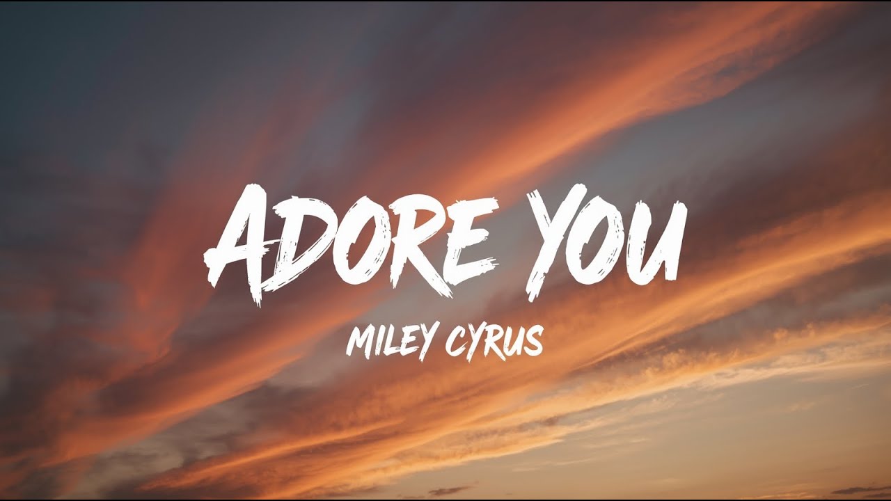 Miley Cyrus – Adore You 💔 Nightcore | Emotional Love Song AMV | Viral TikTok Hit | Lyrics