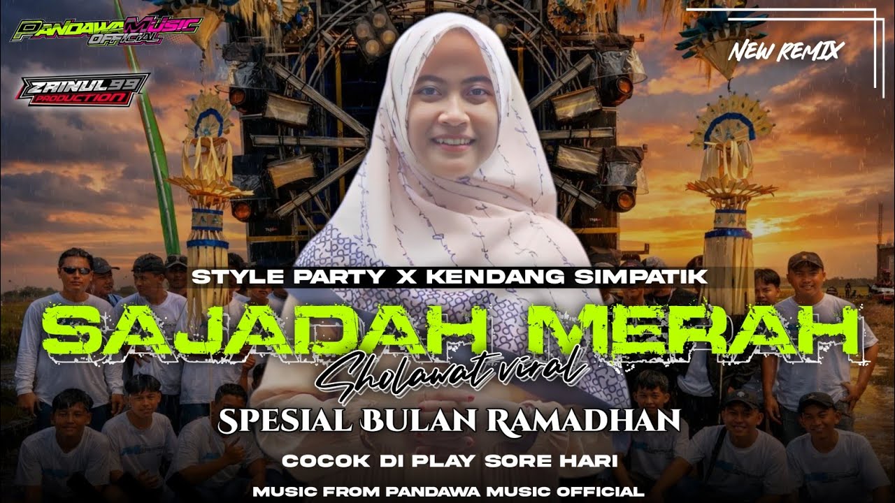DJ SHOLAWAT SEJADAH MERAH•VIRAL TIKTOK•STYLE PARTY X SIMPATIK FULL BASS‼️‼️BY ZAINUL 99
