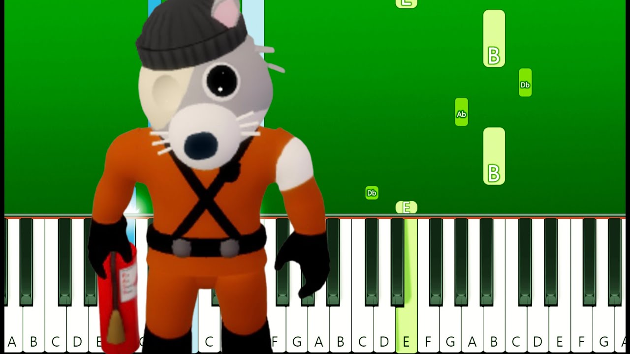 Piggy Book 2 Chapter 8 Scary Shanty | Archie Theme Piano Tutorial