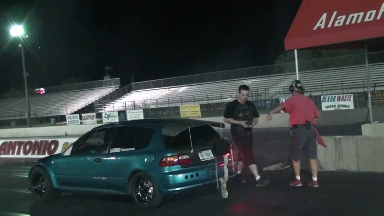 drag Civic testing First 60ft 1.5! JJsMotorsports