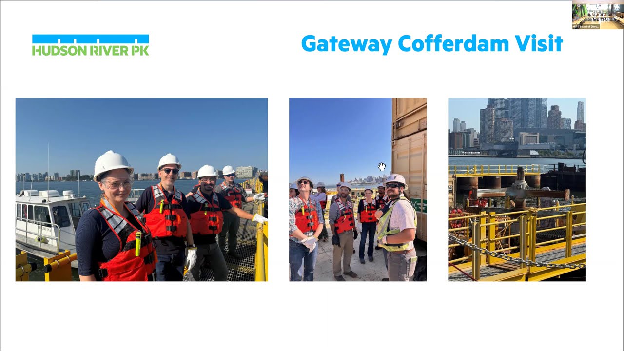 Hudson River Park Trust Board of Directors Meeting – September 29, 2025
