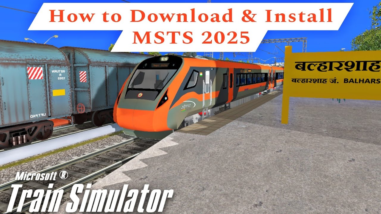 How to install MSTS in your PC Microsoft train simulator Make it easy