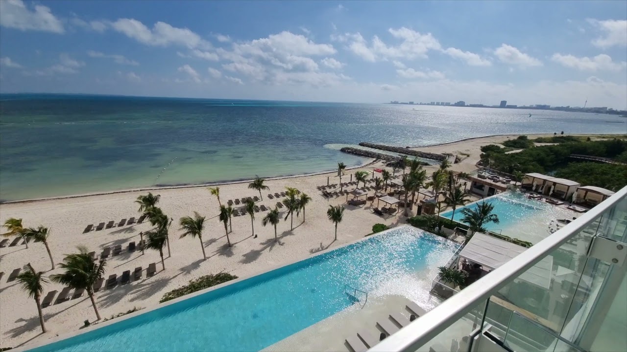 SLS Cancun Renta de departamento frente a el mar.
