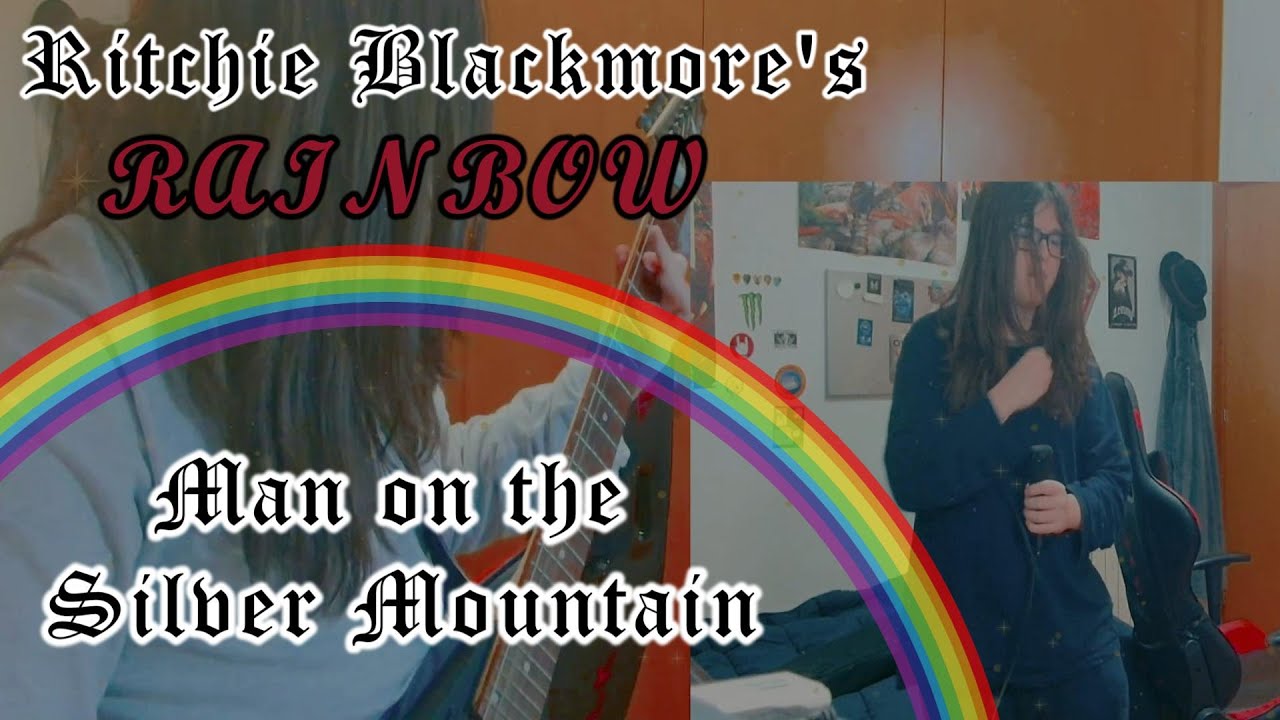 Ritchie Blackmore's RAINBOW - Man on the Silver Mountain (Guitar and Vocals COVER) 1975 Heavy Metal