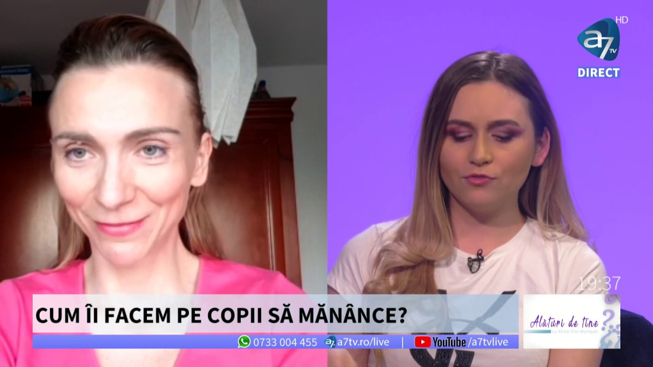 CUM ÎI FACEM PE COPII SĂ MĂNÂNCE?- ALĂTURI DE TINE - cu CRINA COLIBAN
