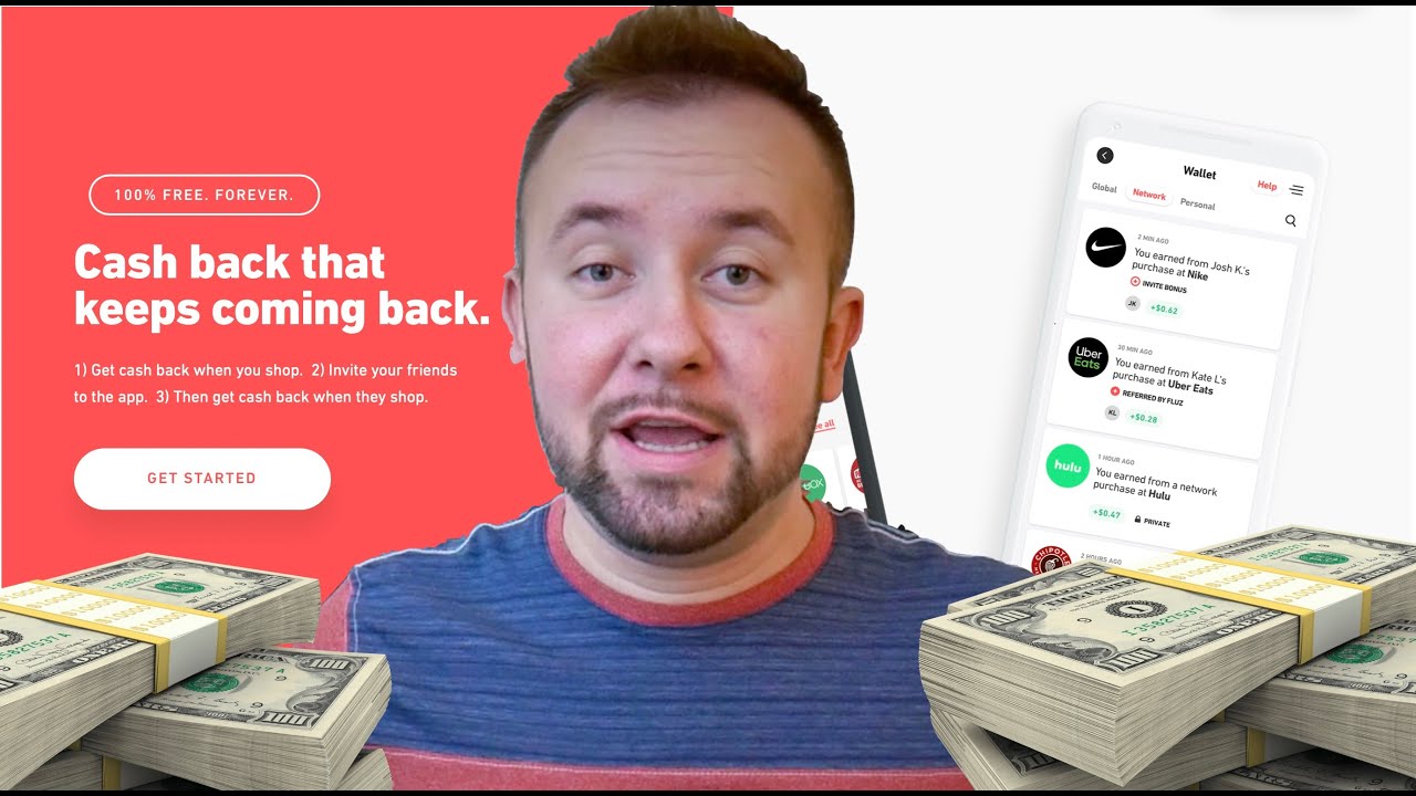 Fluz The New Cash Back App - Get Up To 35% Cash Back