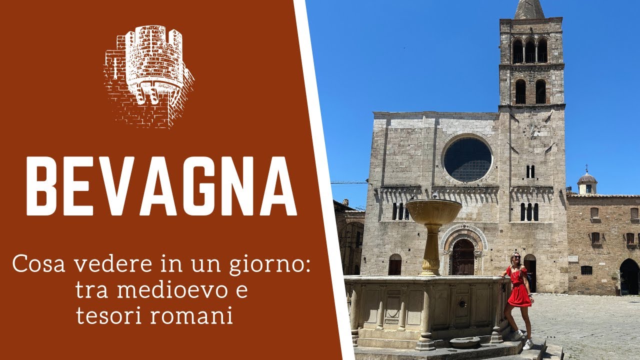 BEVAGNA: COSA VEDERE IN UN GIORNO | Tour di uno dei borghi medievali più belli dell'Umbria - SUB ENG