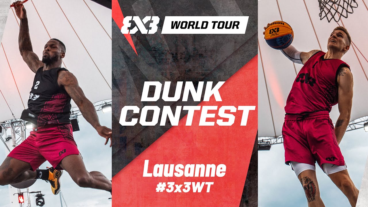 FULL Dunk Contest 🤯 Will Doug Anderson beat Grabo? 👀 FIBA 3x3 World Tour Lausanne 2024