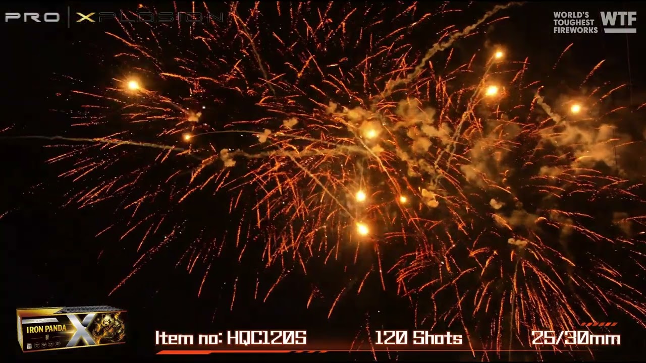 IRON PANDA - HQC120S - 1.3G - 120 shots - COMPOUND