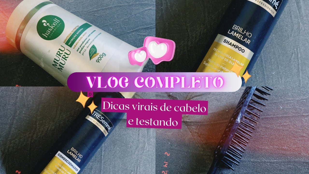 Testei DICAS VIRAIS de Cabelo da Internet… e me surpreendi 😳🔥