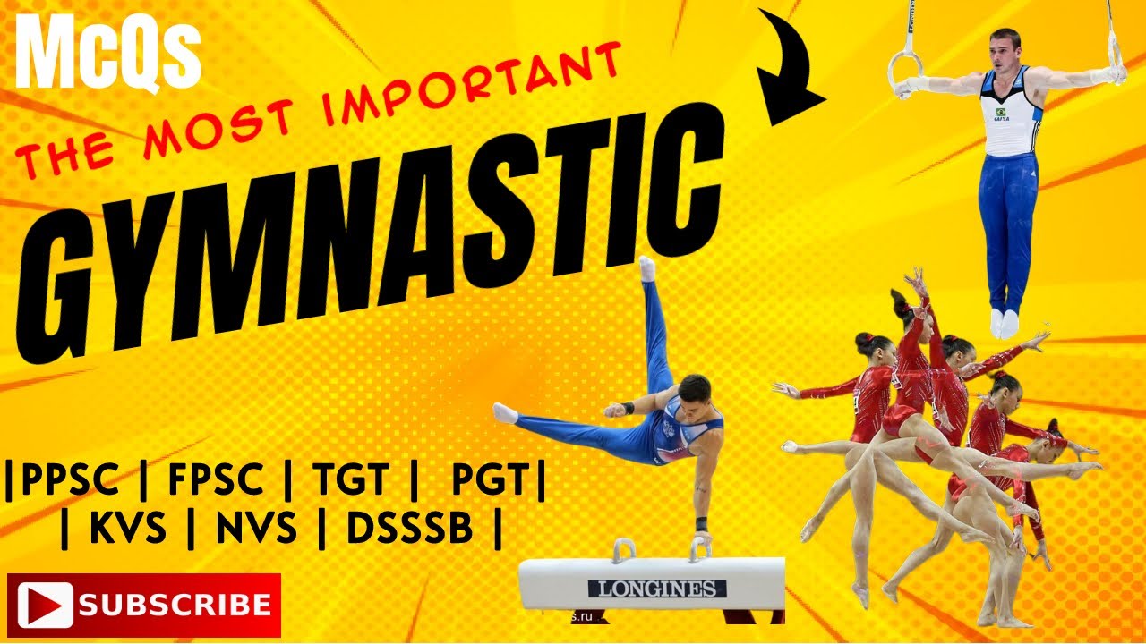 GYMNASTIC MCQS | quiz on gymnastic | gymnastic physical education | mcqs on gymnastic in Hindi/Urdu|