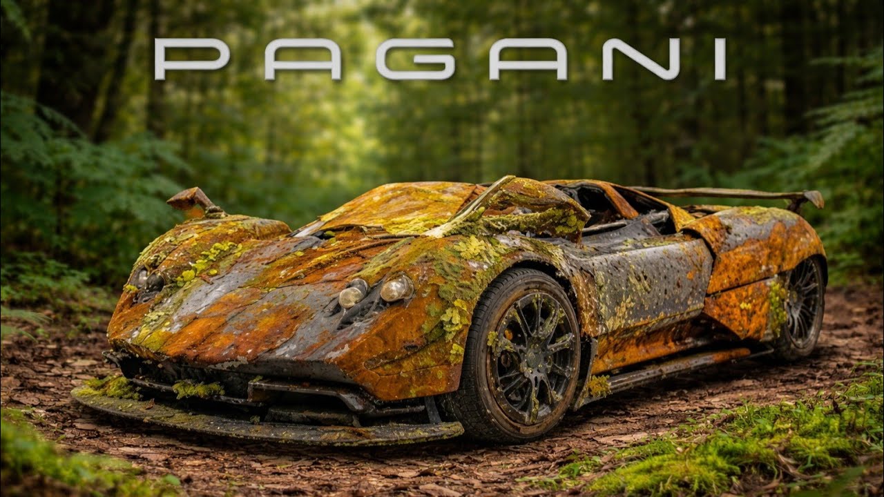 From Ruin to Glory: Abandoned Pagani Zonda Hypercar Restoration&rdquo;