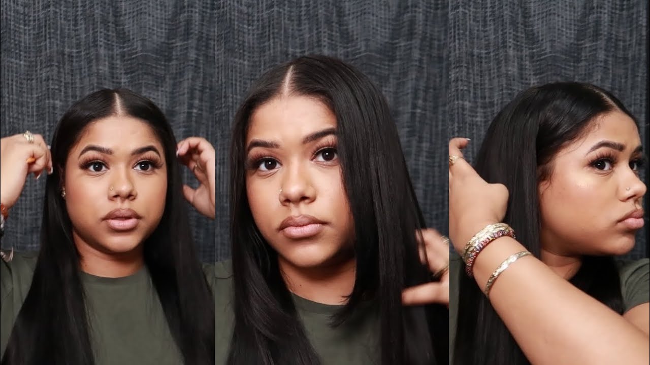 Easy U-Part Wig Install with Leave Out | UNice Hair | Candace Jenet