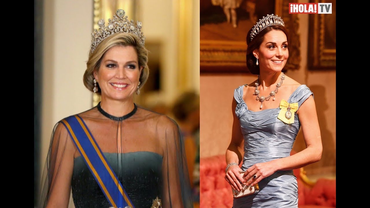 Máxima estrenó la joya más lujosa y Kate rindió homenaje a Diana de Gales | ¡HOLA! TV