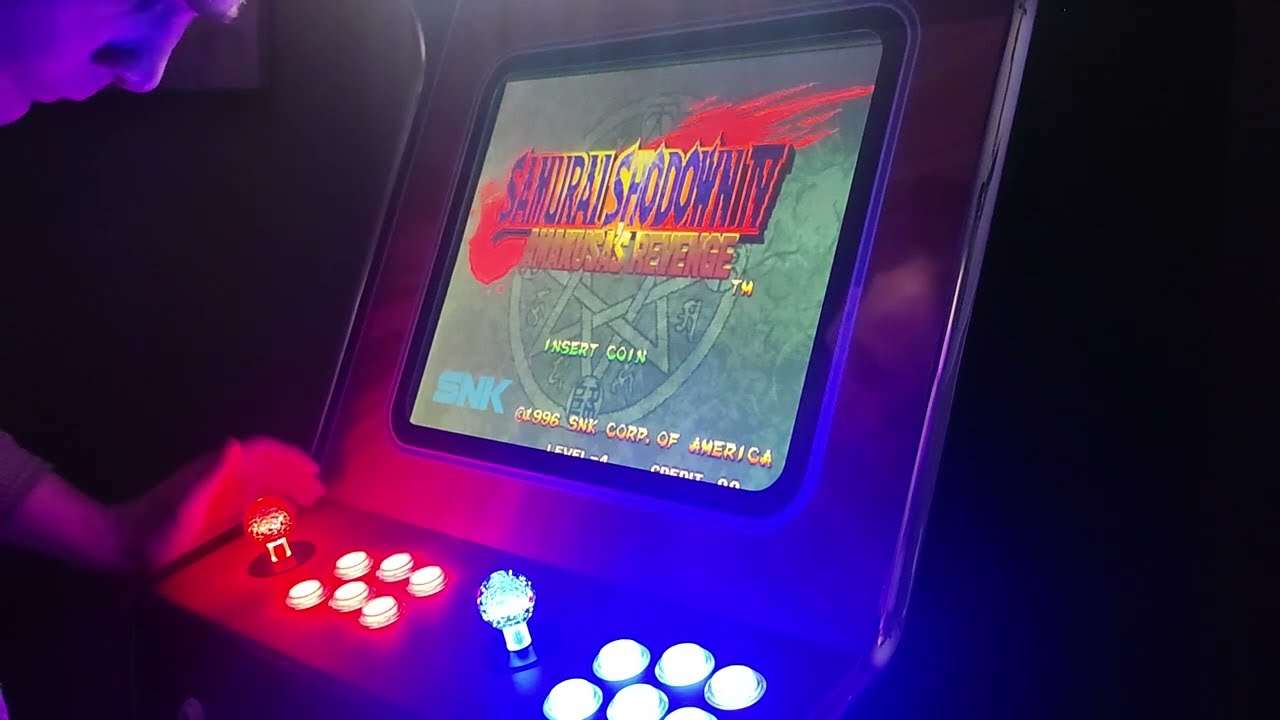 samsho4 arcade run (failed by a suicide)