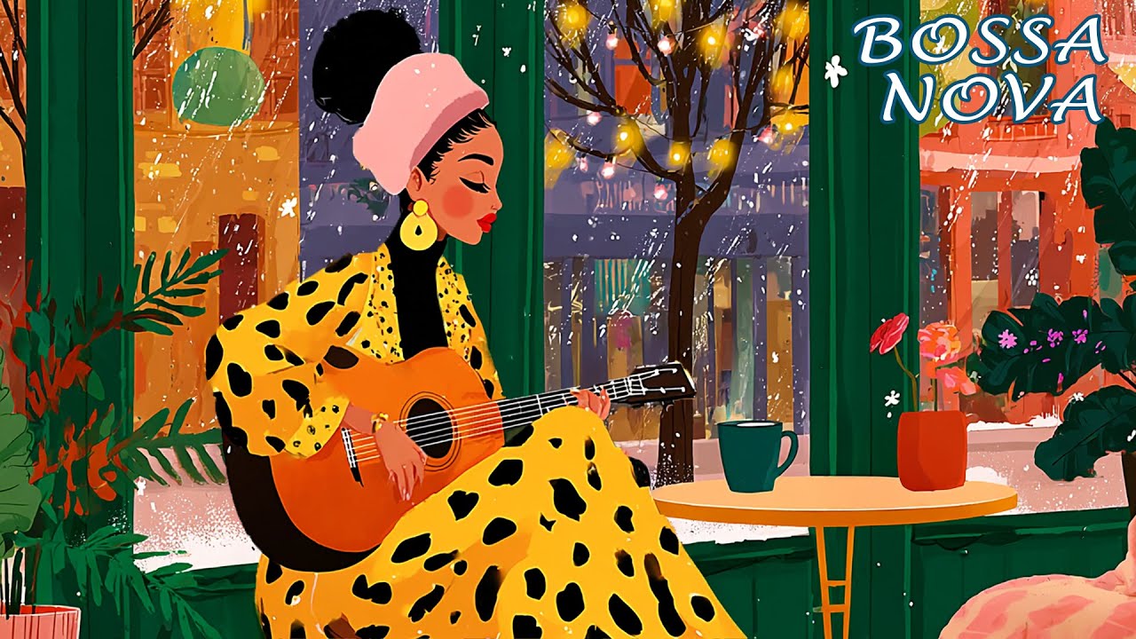 Relaxing Holiday Bossa Nova Vibes🎄Perfect Music for Reading, Working, and Coffee Shop Ambience