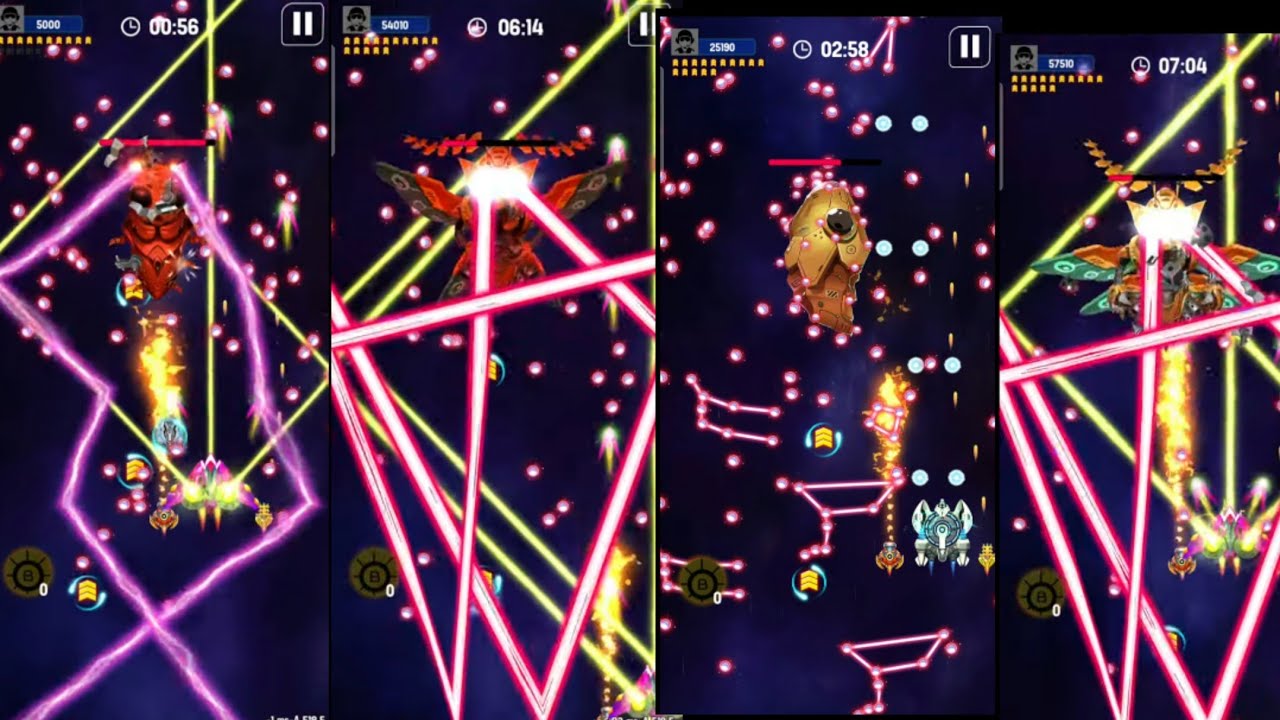 rocket studio | space shooter | Light storm vs boss 32 | Frooto gaming
