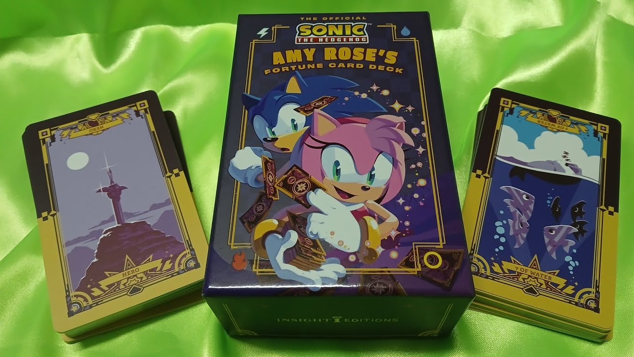 The Official Sonic the Hedgehog Amy Rose's Fortune Card Deck