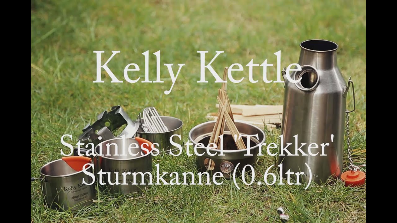 Kelly Kettle Sturmkanne | Trekker Kettle Set | Review – Test | Outdoor Kocher, Hobo Stove, Hobo-Ofen