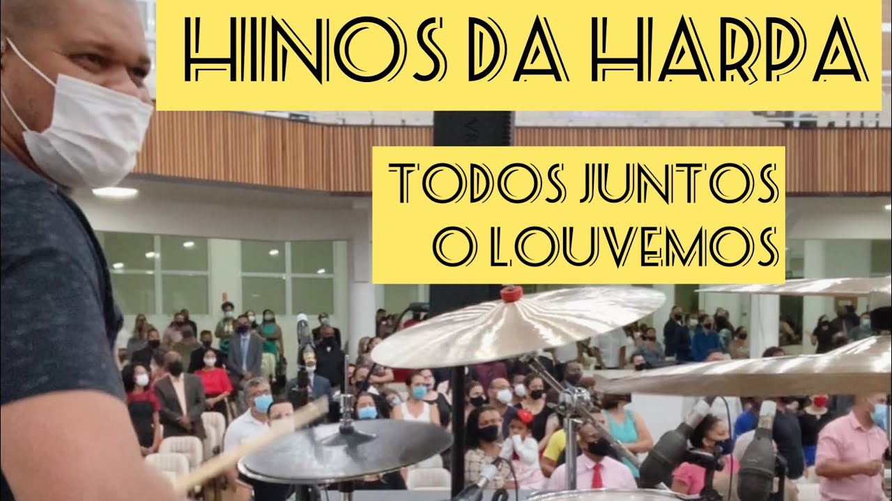 Dênis Cruz hinos da harpa📖 [124 todos juntos o louvemos 🙌🏾126 bem aventurado os que confiam 💪🏾]