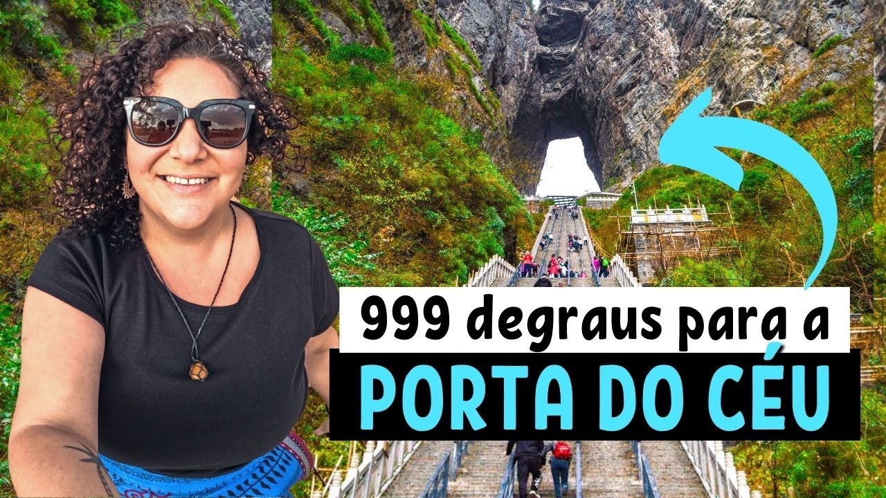 MONTANHA TIANMEN - A PORTA DO CÉU NA CHINA (Parte 1)