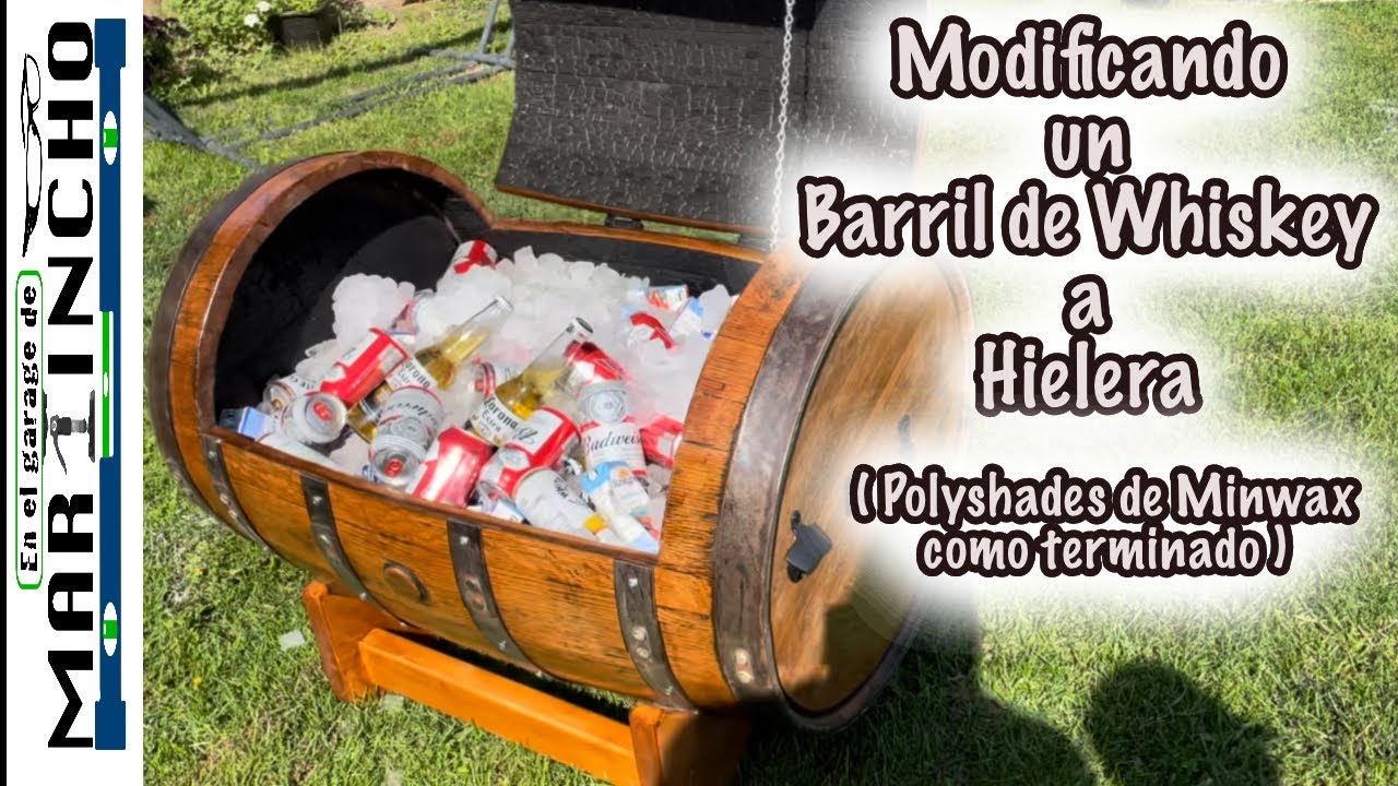 De esta forma modifique el Barril de Whiskey.