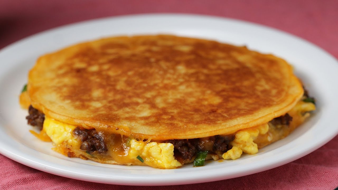 Pancake Quesadillas Will Be Your Favorite New Breakfast • Tasty