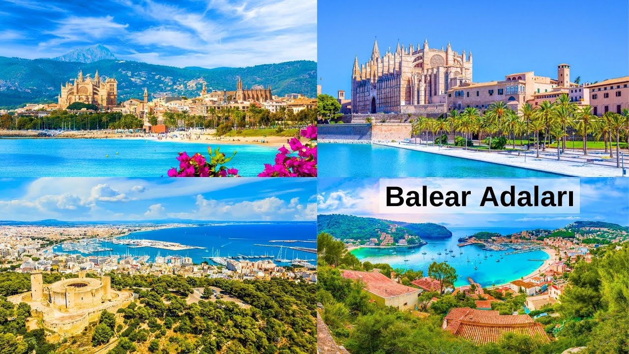 Balear Adaları İspanya - Plajlar, doğa, denizi, tatil (Balear Islands Travel Guide  Beaches - Spain)
