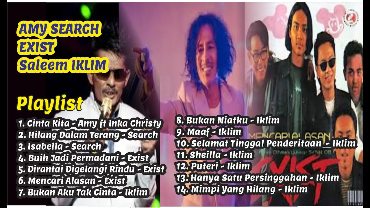 #memories #slowrock Malaysia Amy Search, Exist, Saleem Iklim